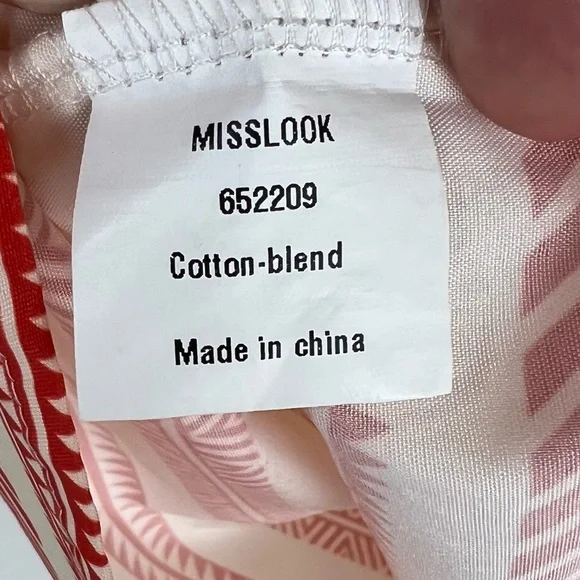 MISSLOOK Tribal pattern tank cami satin type material boho hippie chic a… - Picture 4 of 6